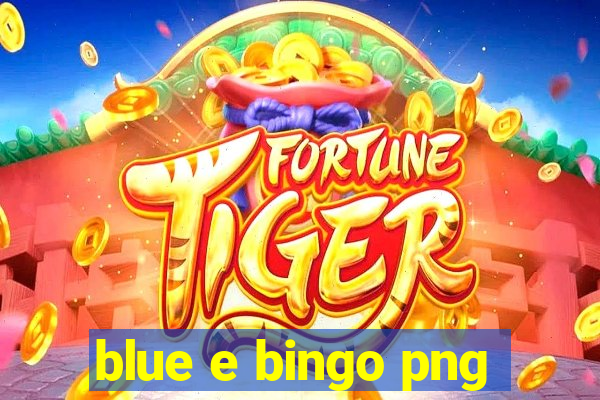 blue e bingo png